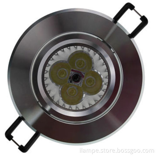 LED Spotlight Bulb, 4W, Made of Aluminum, High Luminous Efficiency, Silver Luster, CE-marked